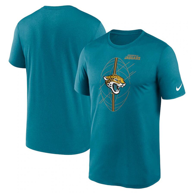 Men's Jacksonville Jaguars Teal Legend Icon Performance T-Shirt